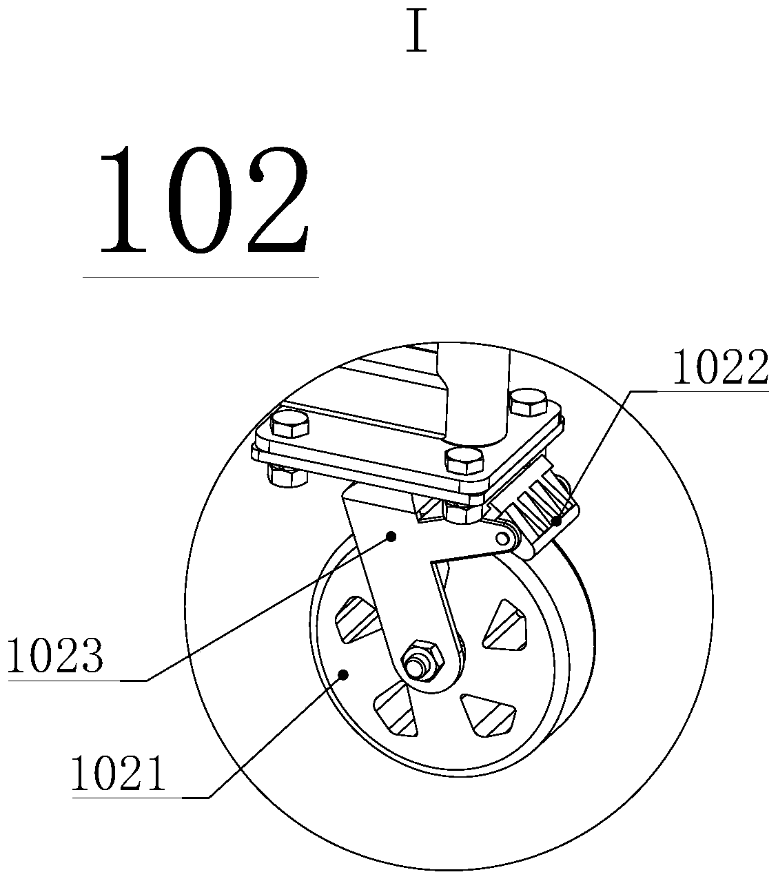 Transfer device for medical storage rack