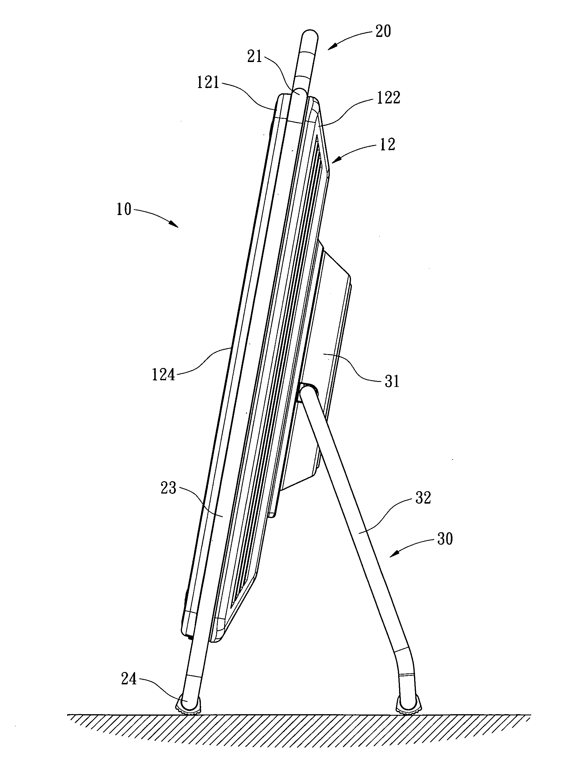 Monitor frame structure