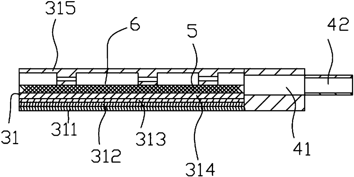 Thin-sheet type heated-noncombustible device