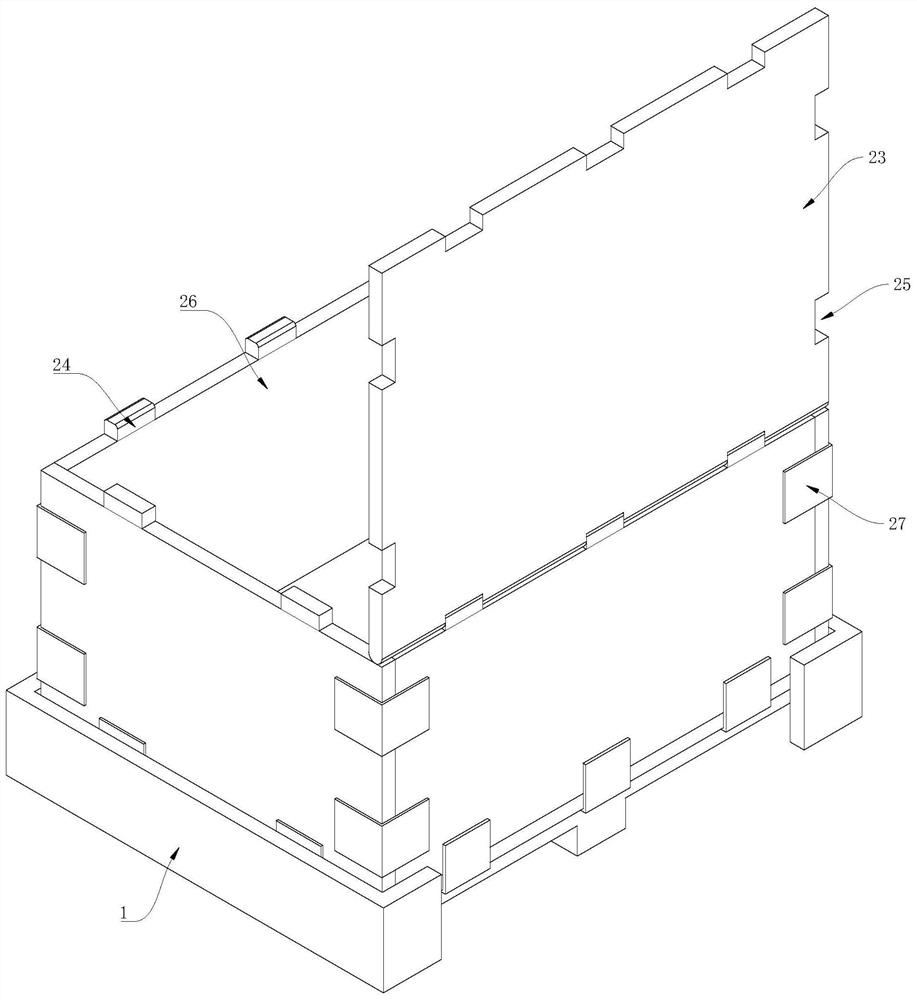 Box structure for multi-item detection of intelligent hardware