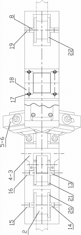 Multi-angle inclined burr removal machine