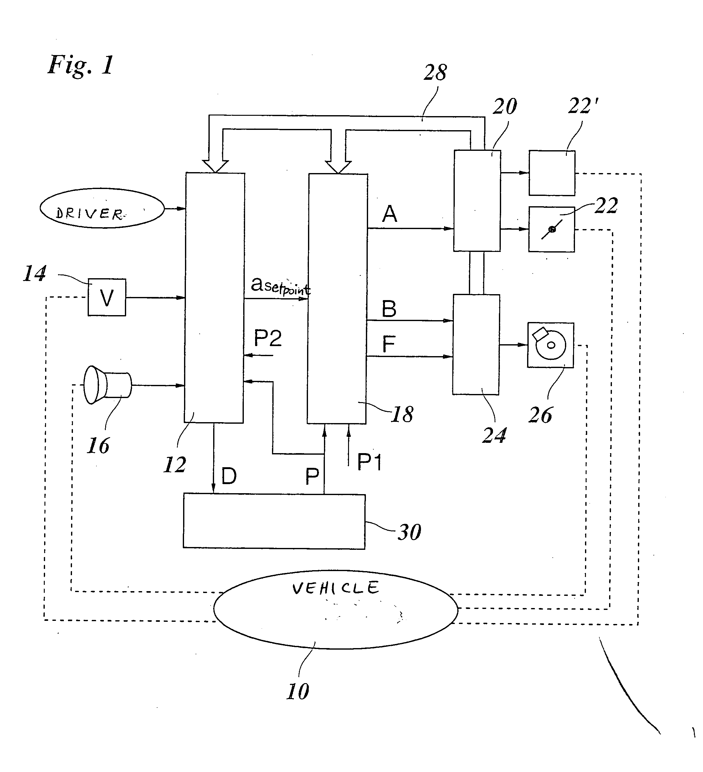 Method for preventing collisions involving motor vehicles