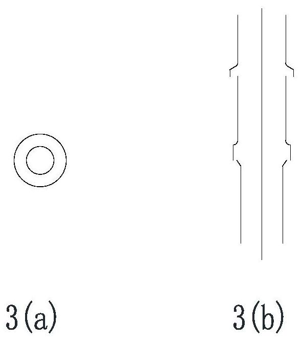 Composite shafting supporting method for two-stage runner of vertical two-stage mixed-flow water turbine