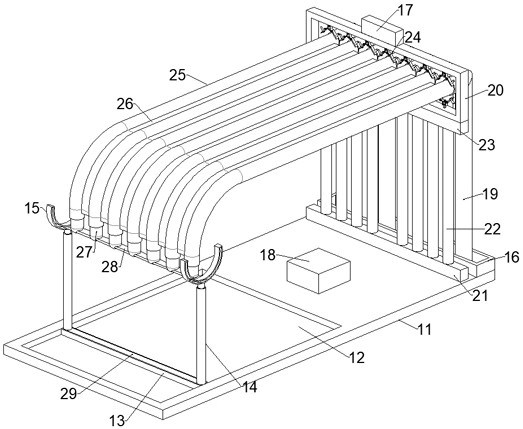 Membrane water wall appearance detection device