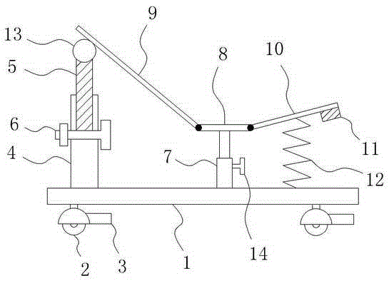 Novel logistics unloading device