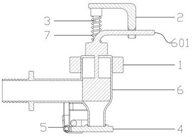 Antifouling device for water outlet of water dispenser