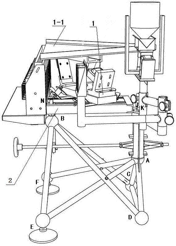 Diamond type selecting machine