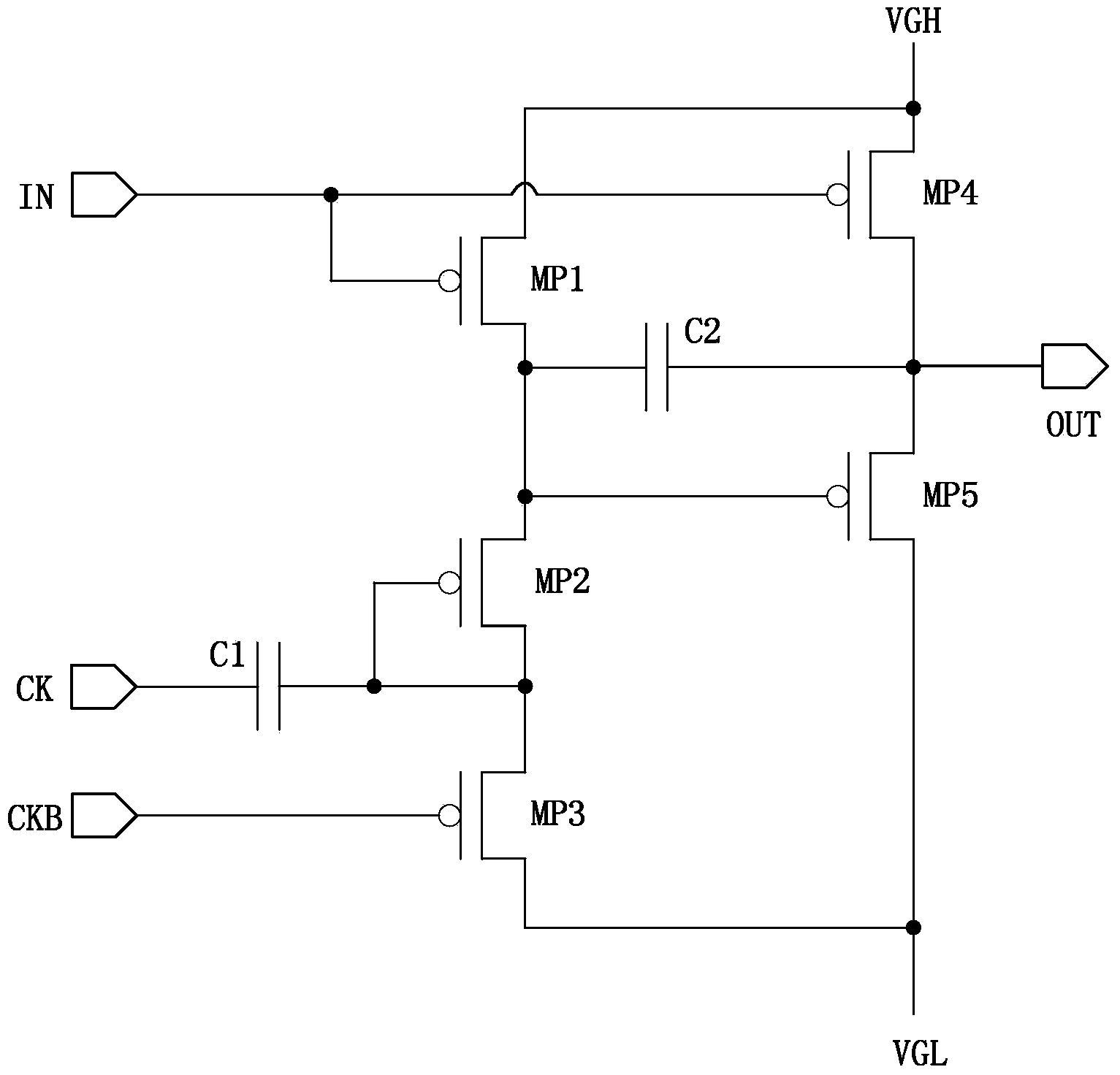 Phase inverter, drive circuit and display panel