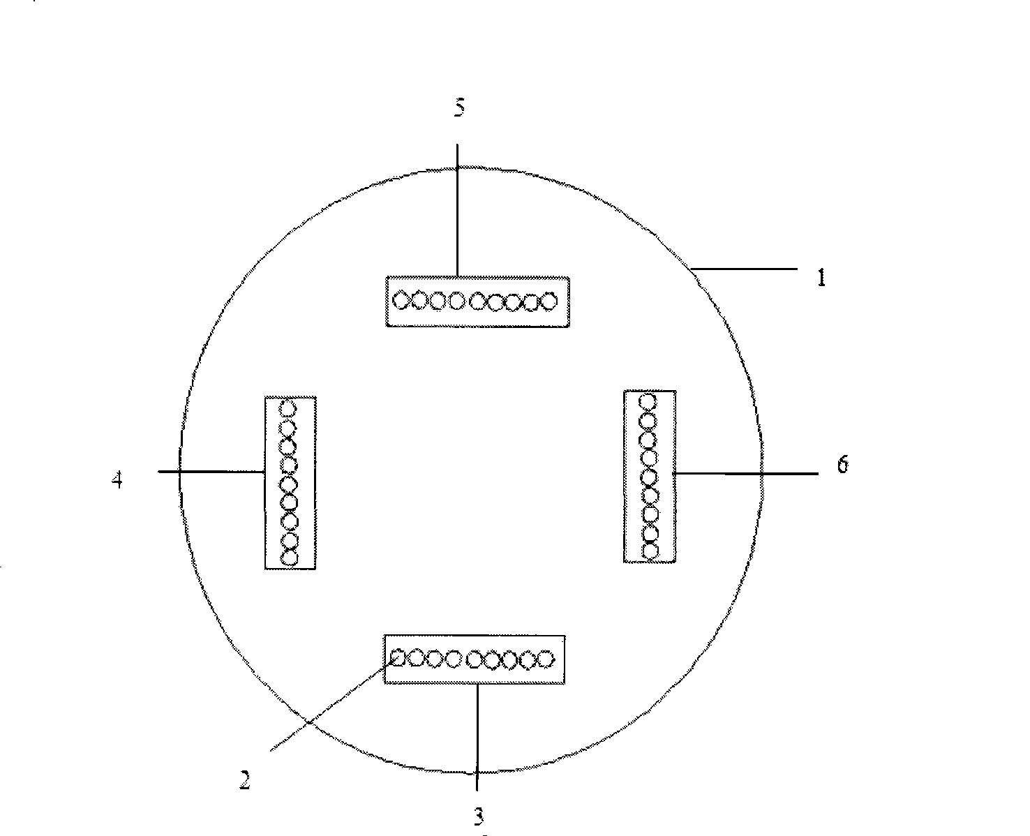 Rotary disc type liquid-filling machine for battery