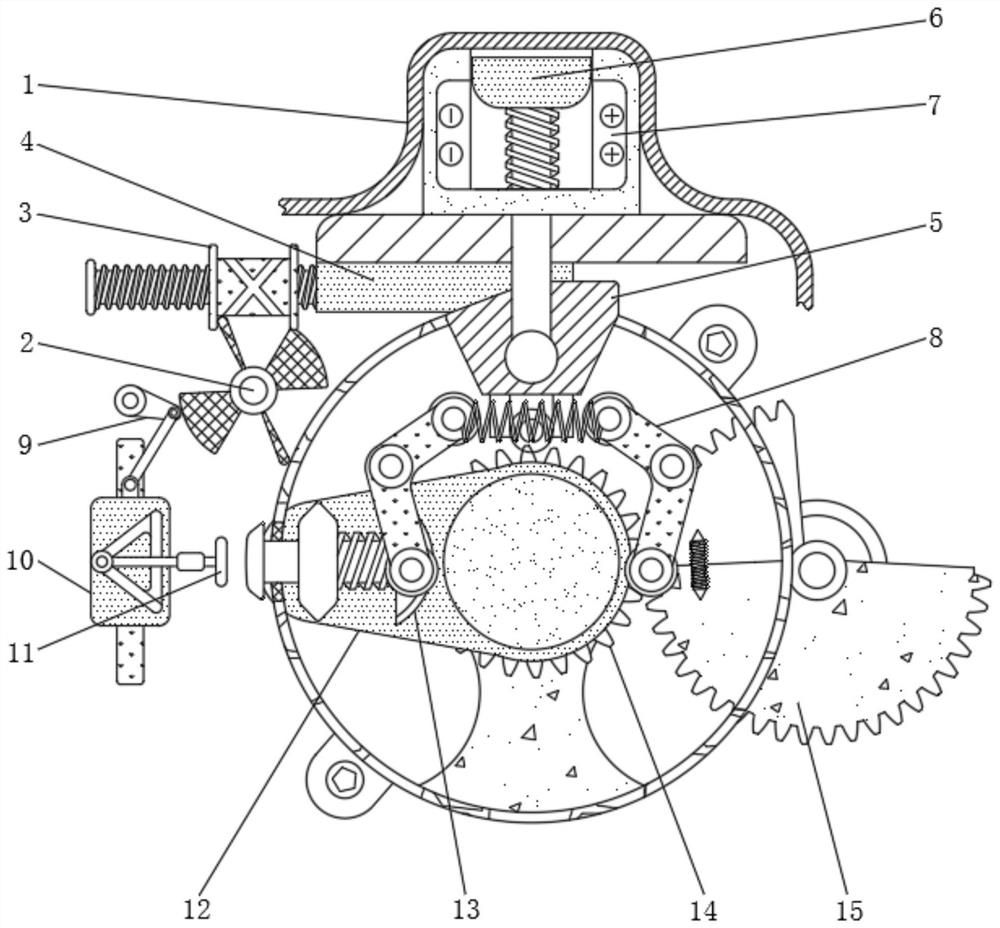 Optical fiber stripping device taking new generation of information technology as framework