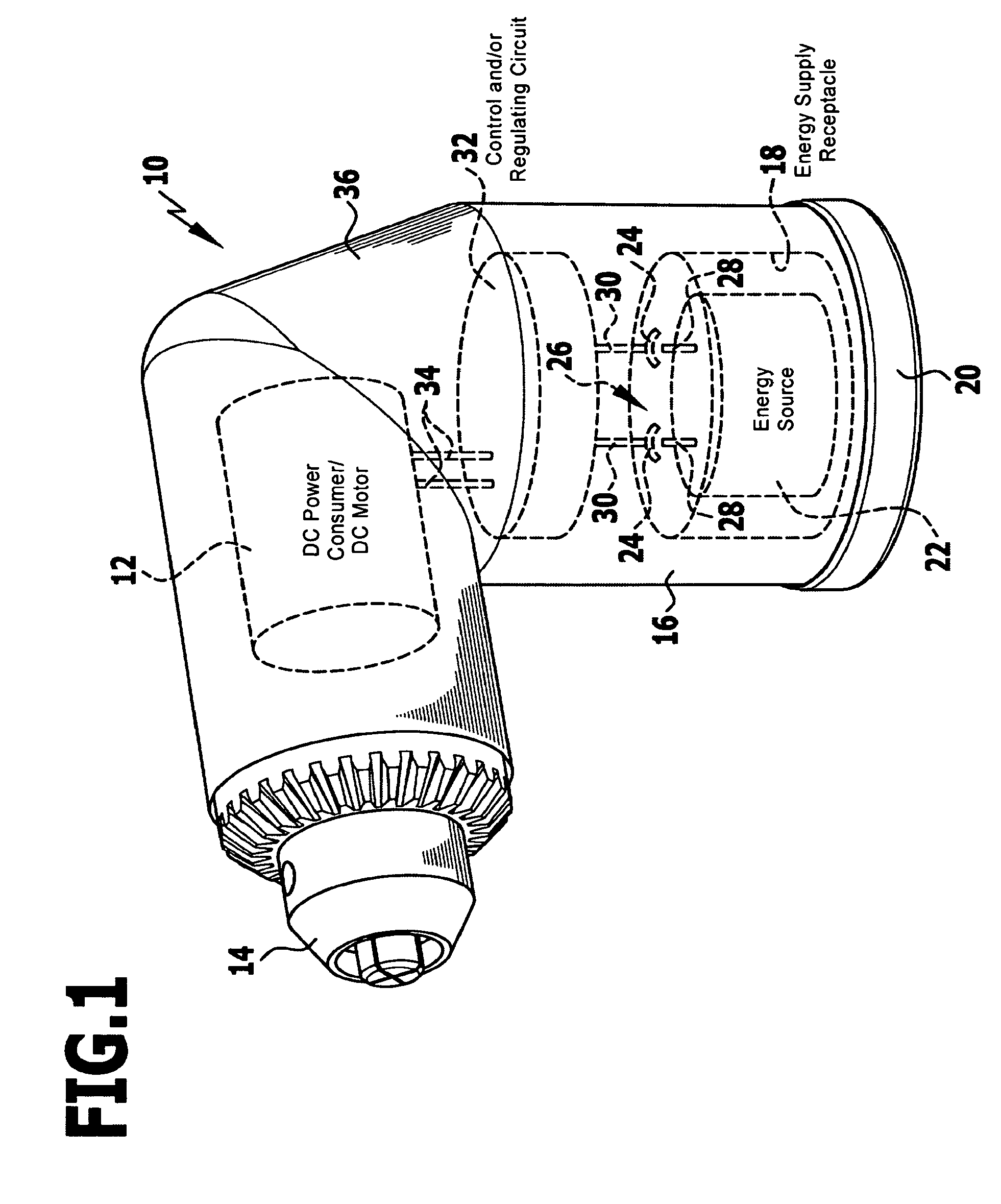 Surgical switch mode power supply and surgical DC power tool