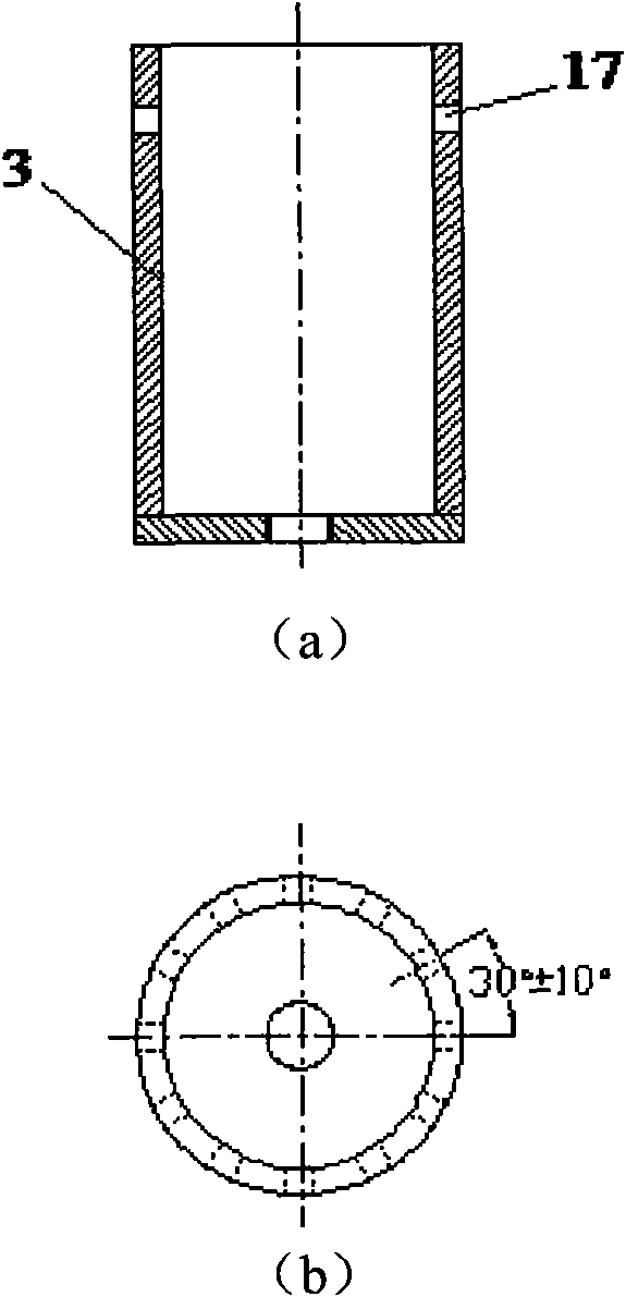 Experimental device of free surface vortex forming and evolving mechanism