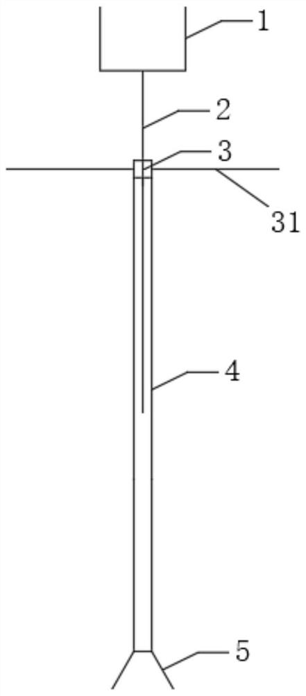 Tunnel arch frame mounting and supporting device and using method thereof