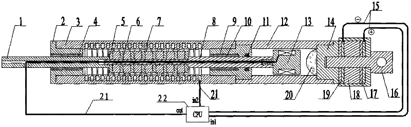 Self-powered self-inductive magnetorheological damper