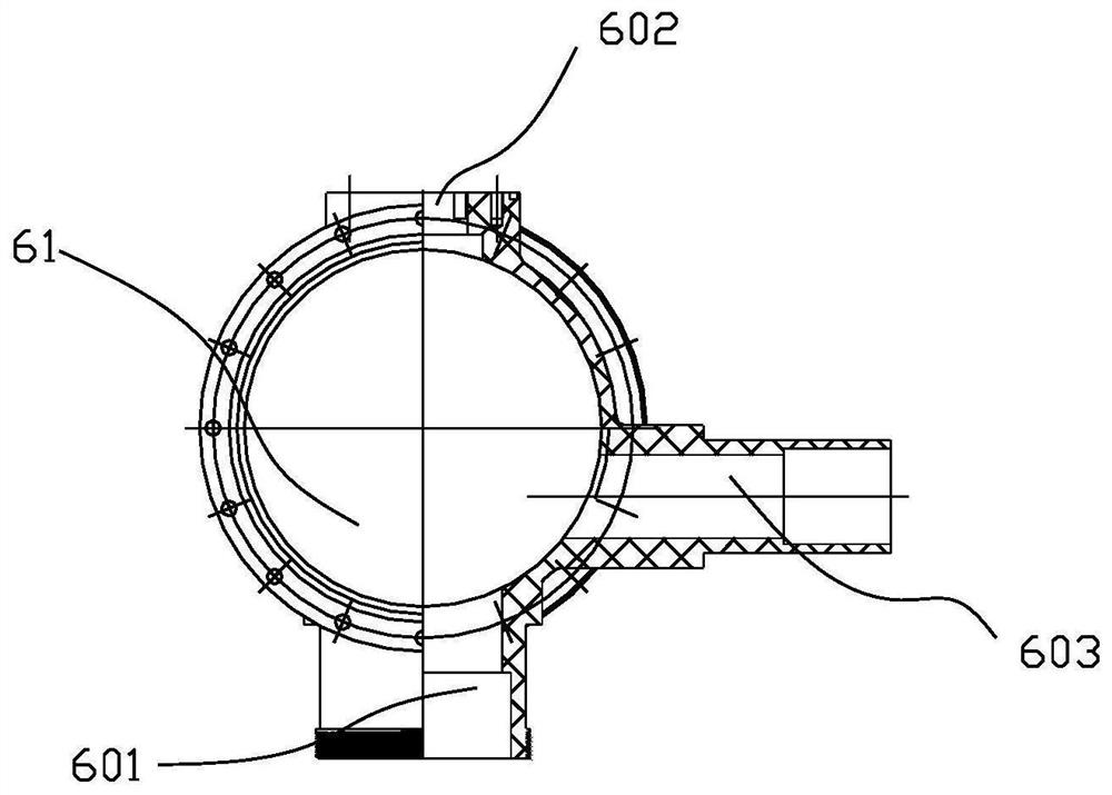 Artificial heart valve extracorporeal circulation pulsating flow experiment system and experiment method