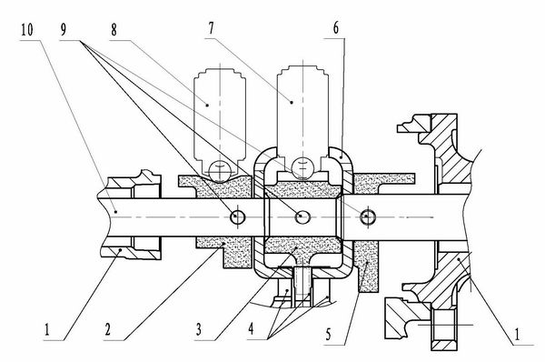 Operating mechanism for manual transmission of automobile