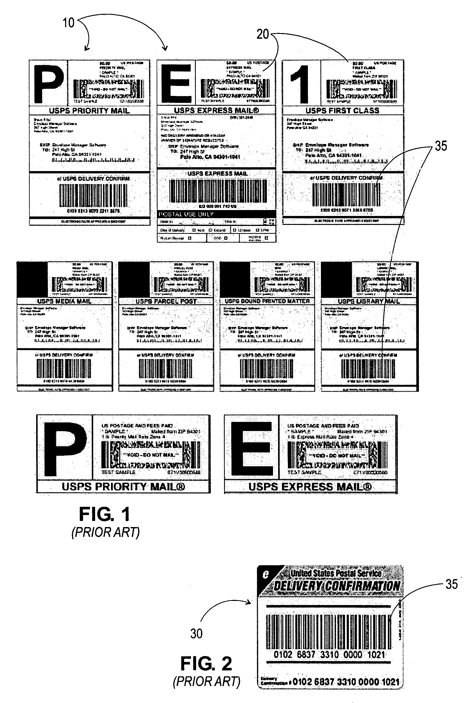 Tracking recordation system for packages