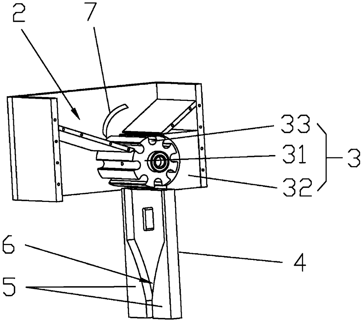 Slender material automatic loading device