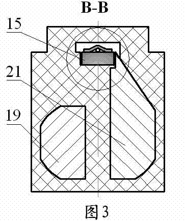 Continuous electric explosive spraying device for hole inner wall wires