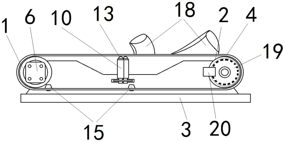 Acupuncture point pressing device for traditional Chinese medicine nursing