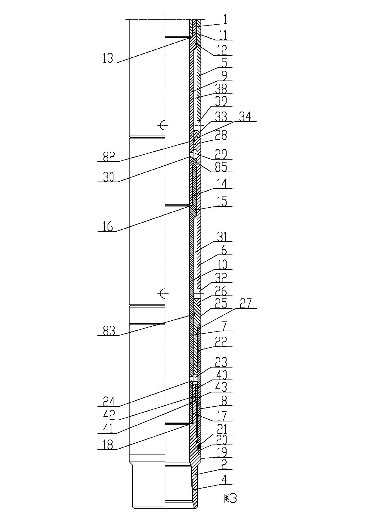 Hydraulic sealing permanent packer