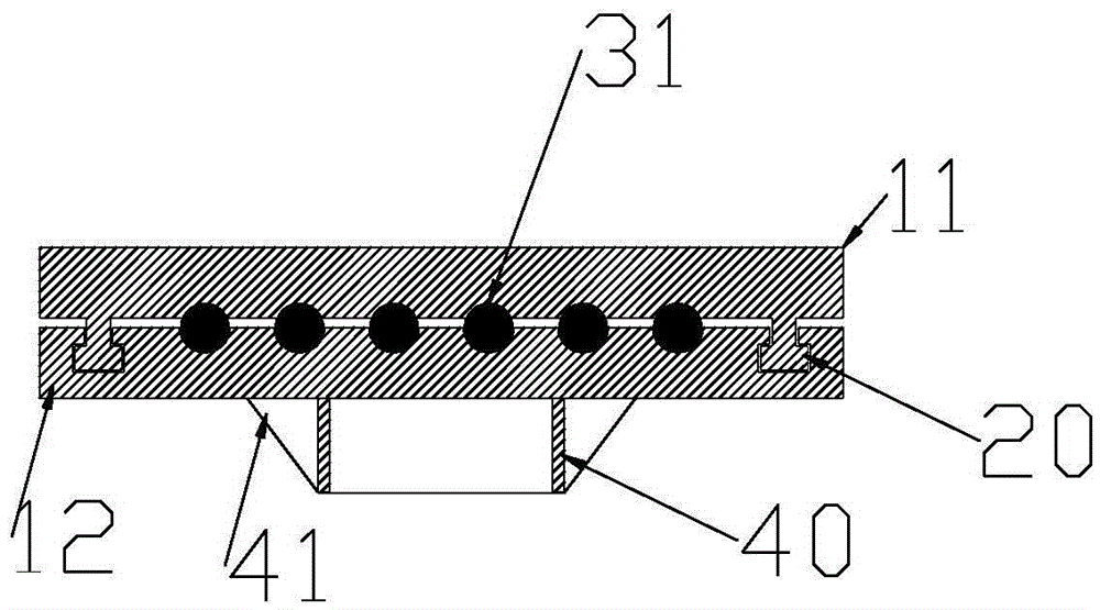 Horizontally slidable device and application method in jack lifting and unloading construction