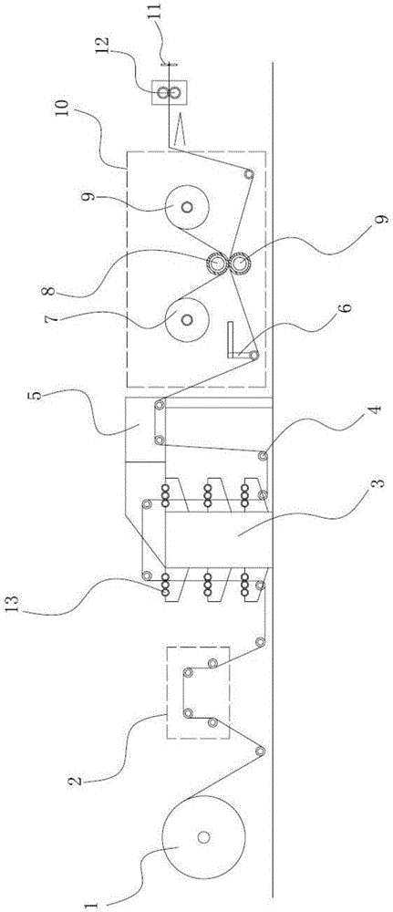 Flexography and gold stamping integrated printing machine