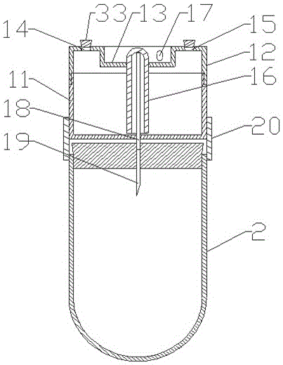 Multi-function instrument used for microbe acid and gas producing experiment and sulfur-containing amino acid detection experiment