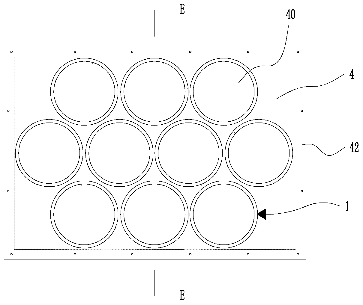 Combined type cut-off device and pipeline equipped with same