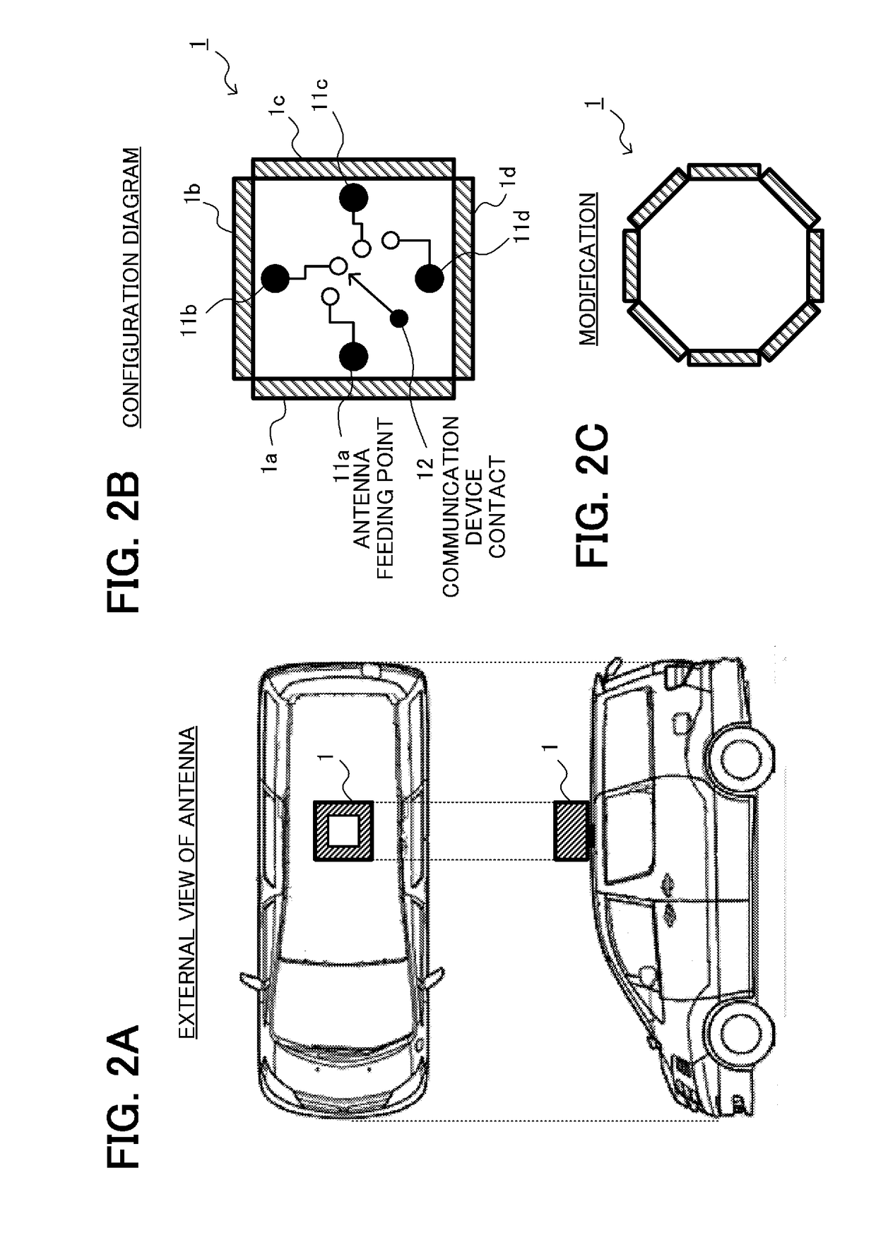 Vehicle-mounted millimeter-wave communication device and communication method