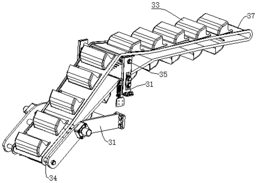 Loader capable of feeding through multiple feeding hoppers