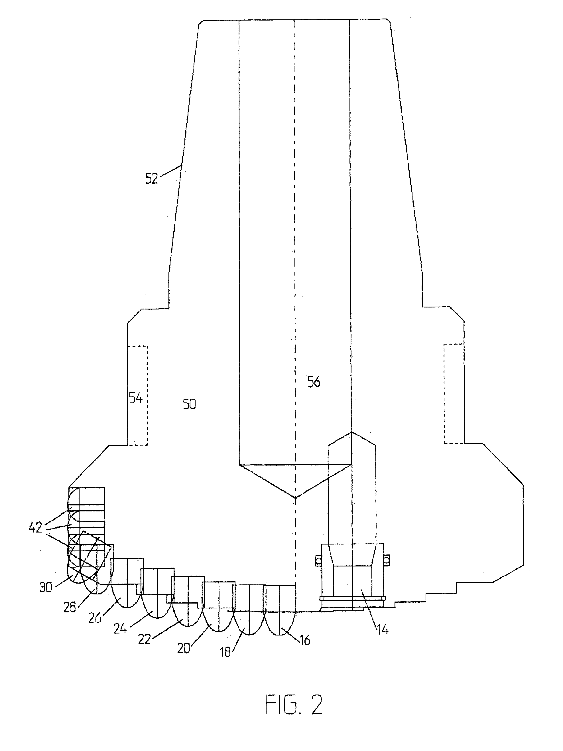 Hard Rock Rotary Drill Bit and Method of Drilling Using Crowned Cutter Elements