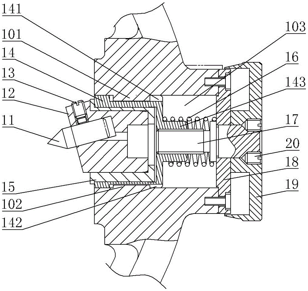 Grinding wheel dresser for grinding machine