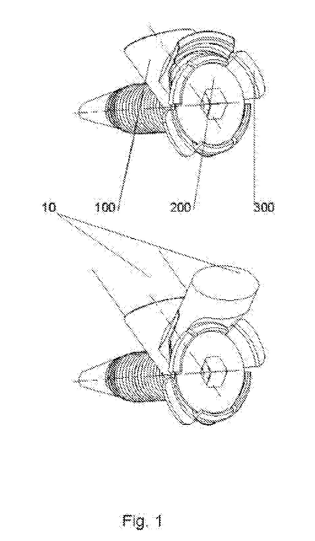 Device for trapping the end of at least one fascicle of soft material in a bone tunnel