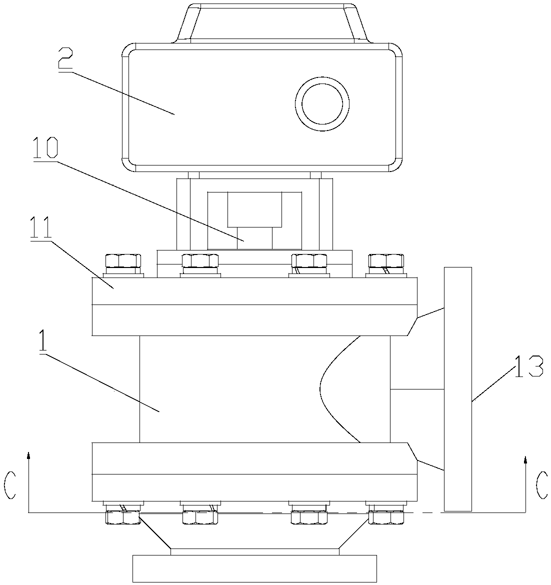 Throttling gear and cooling system