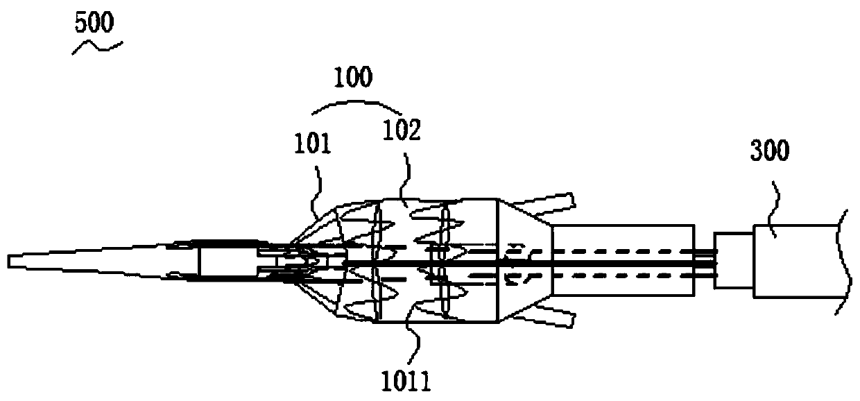 Transporting device and system