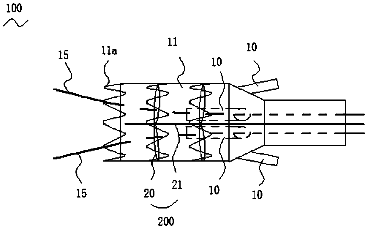 Transporting device and system