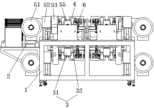 Handbag automatic stringing equipment