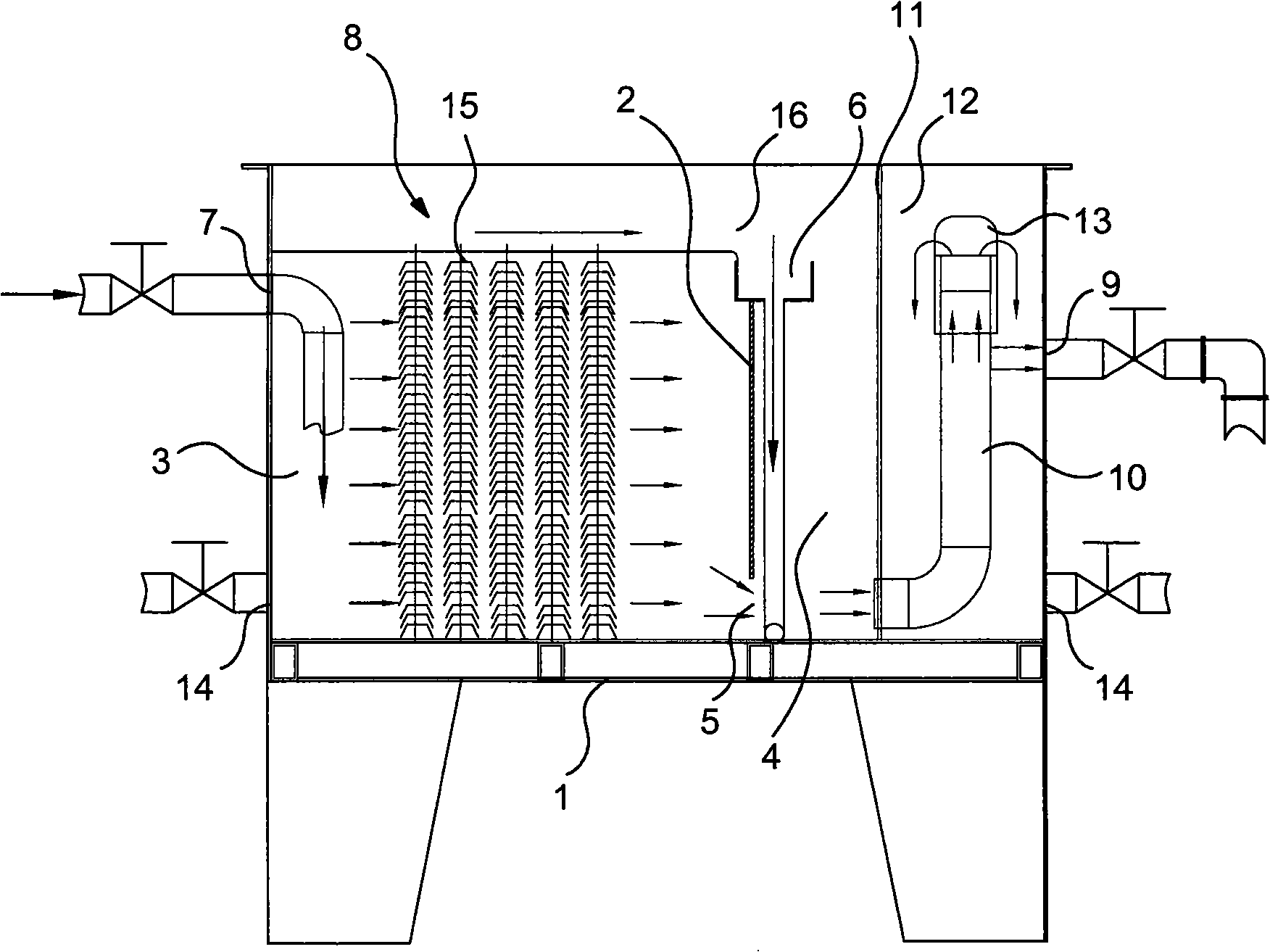 Oil-water automatic segregator