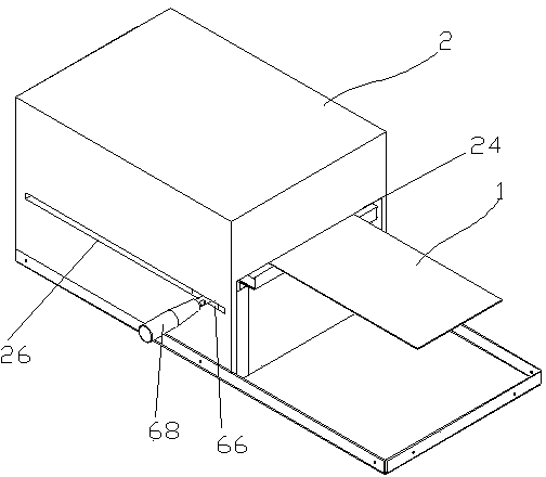 Sheet-shaped shading material light leakage detection device based on avalanche diodes