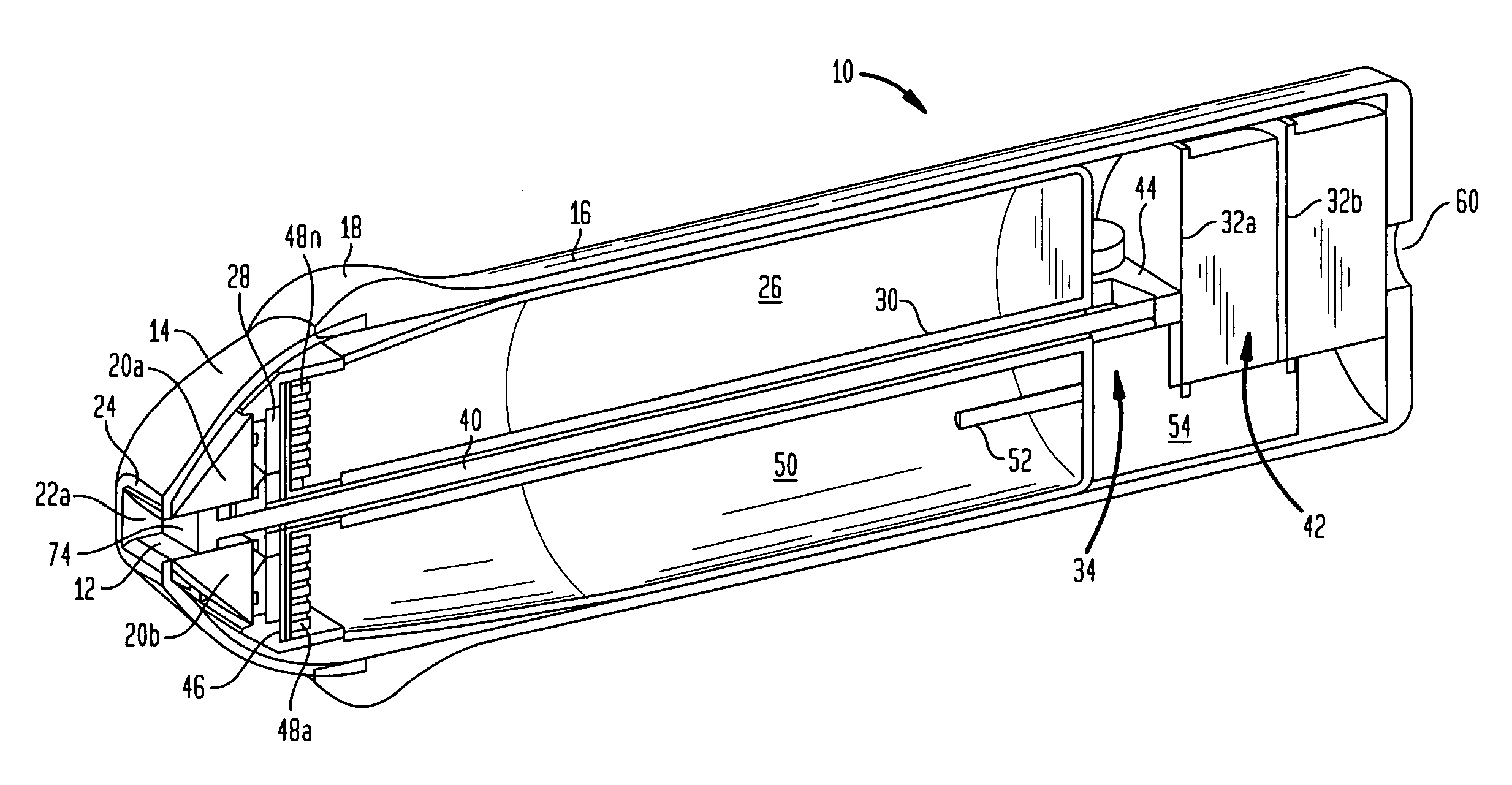 Eye-safe photocosmetic device