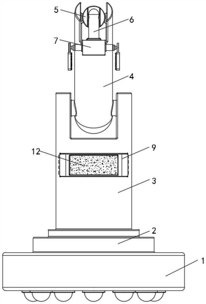 Automatic material supplementing robot suitable for factory