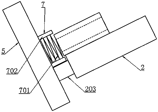 A tilting wood-plastic plate drying machine