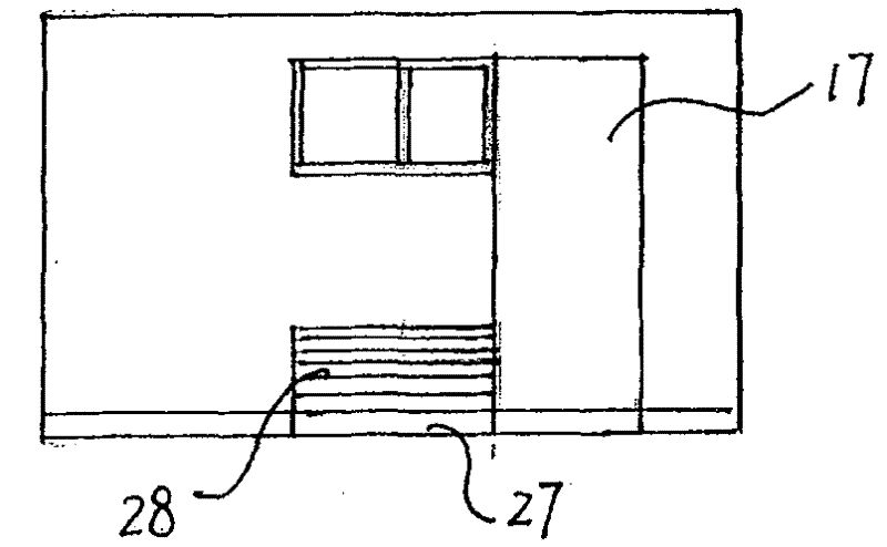 Novel ventilation air-conditioning ecologic building and construction method thereof