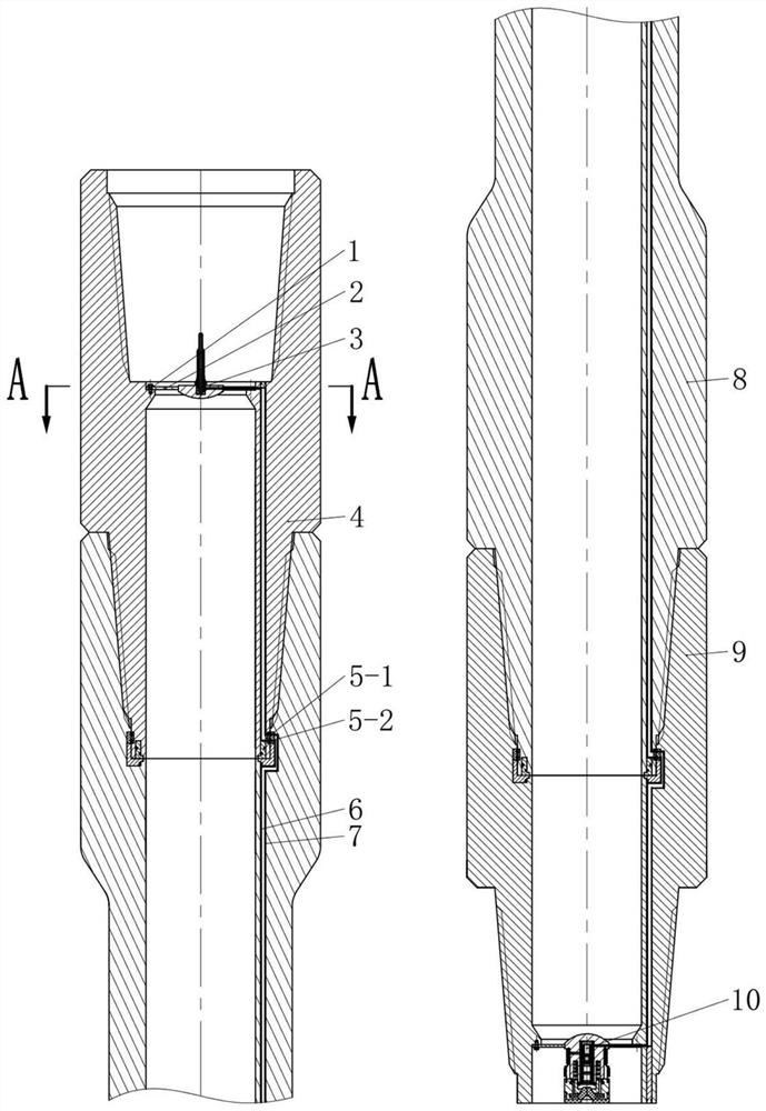 A pressure-balanced self-aligning electric drill pipe