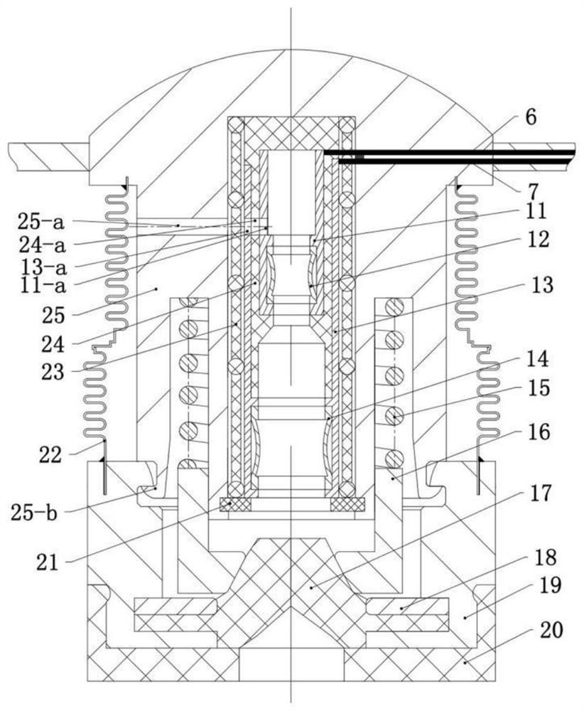 A pressure-balanced self-aligning electric drill pipe