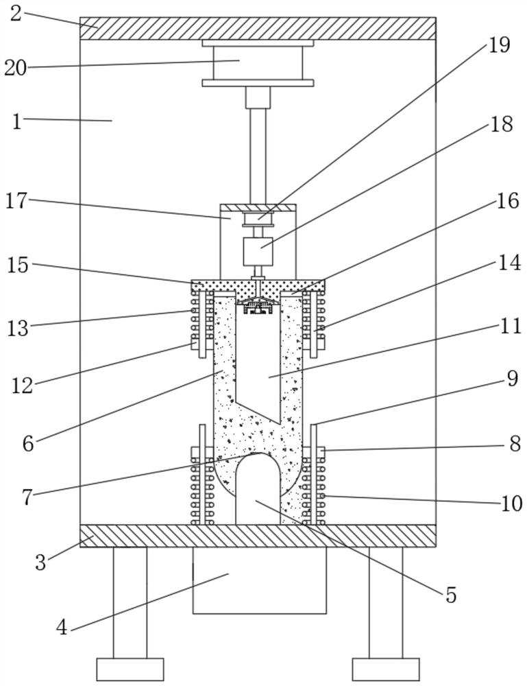 Device for forming and processing lipstick paste at a time