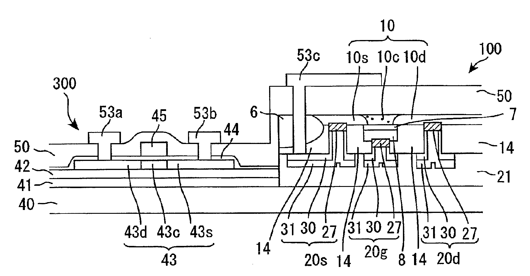 Production method of semiconductor device, production method of display device, semiconductor device, production method of semiconductor element, and semiconductor element