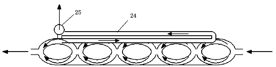 Hydrogen and oxygen isotope fractionation experimental device for teaching and use method