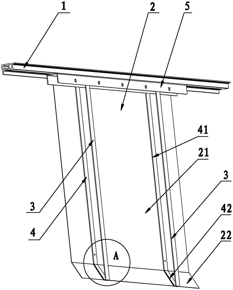 Lift car sill